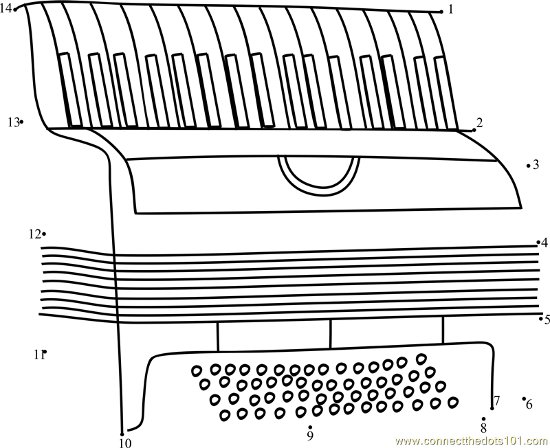 accordion coloring pages - photo #21
