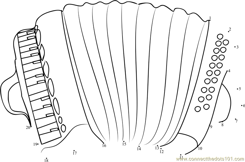 accordion coloring pages - photo #22