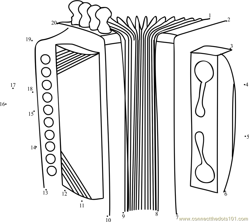 accordion coloring pages - photo #9
