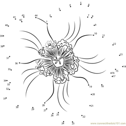 Hypericum Connect the Dots Worksheets Printable for Kids