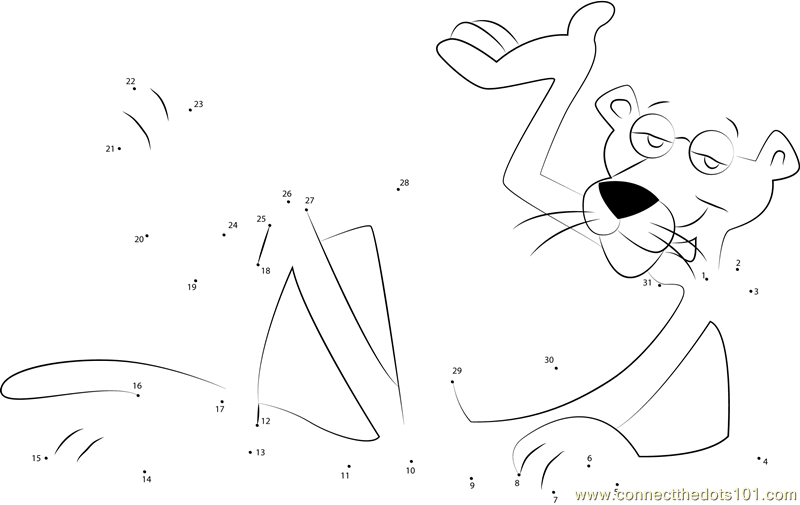 Pink Panther Vector Sketch Illustration Stock Illustration 2308846303 |  Shutterstock