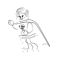lego superman coloring pages