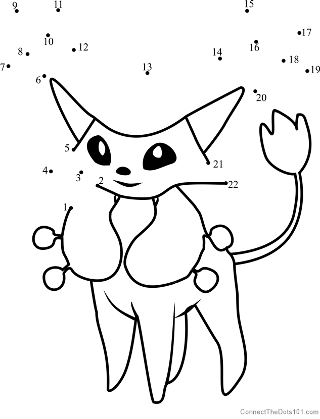 Pokemon Hard Dot To Dot Printables