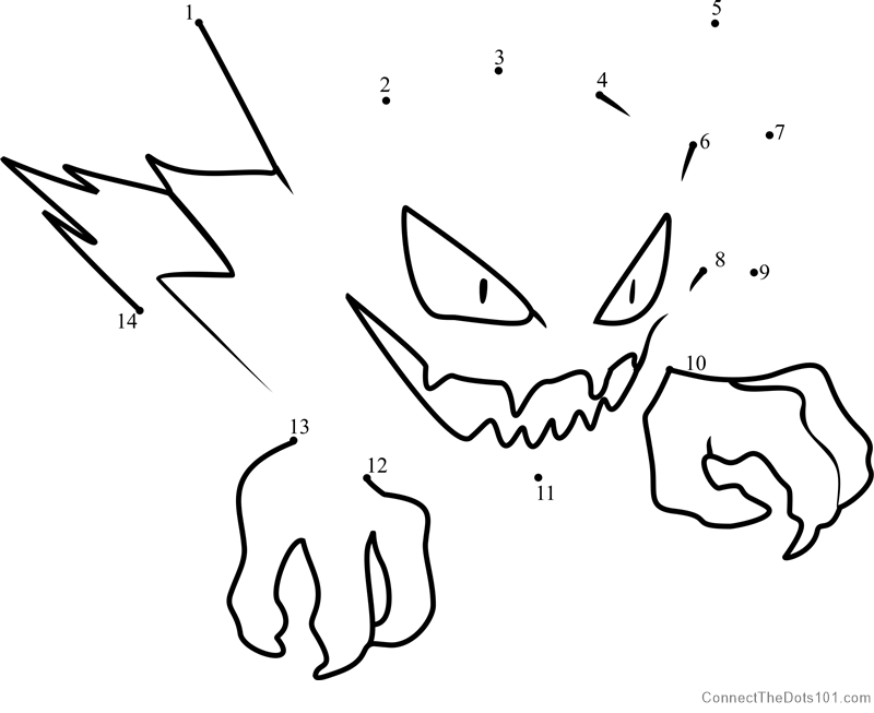 Black And White Gengar Pokemon Black & White Drawing Haunter PNG